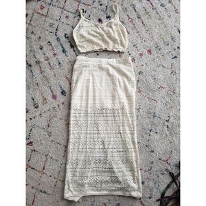 Billabong Crochet Crop 2pc set